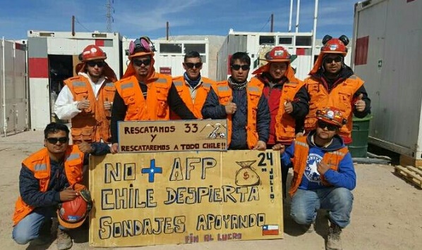 Sindical Cl Marcha En Contra De Las Afp Tiene Recorridos En Diversas