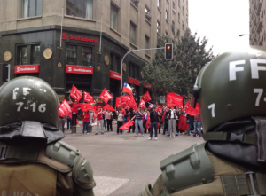 entrevista informe huelgas - represión policial