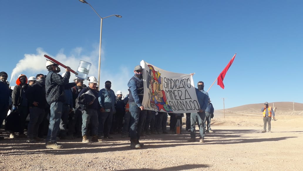 Sindical.cl – Sindicato de mina Guanaco acusa represión de carabineros